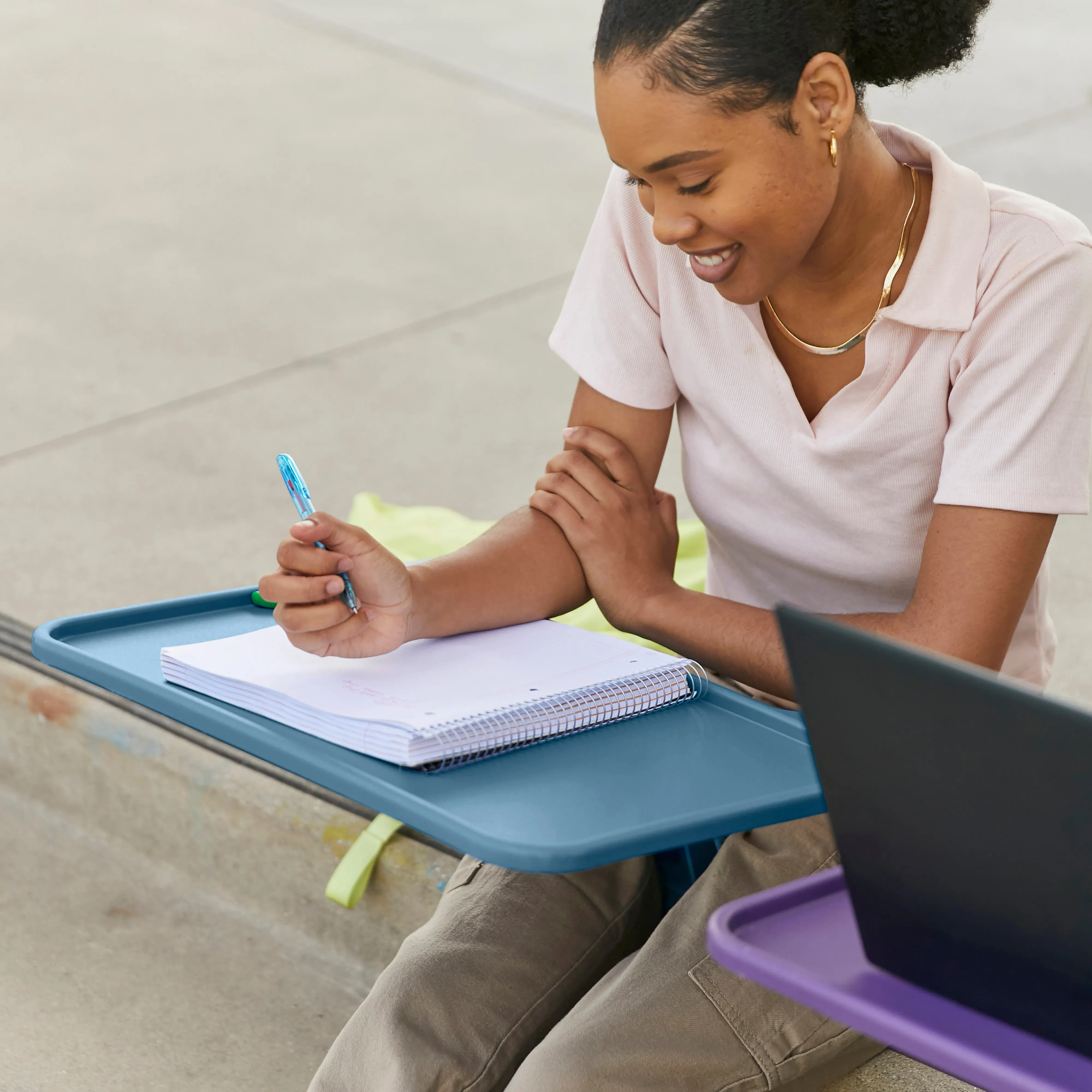 The Surf Folding Portable Lap Desk, Large, Flexible Seating