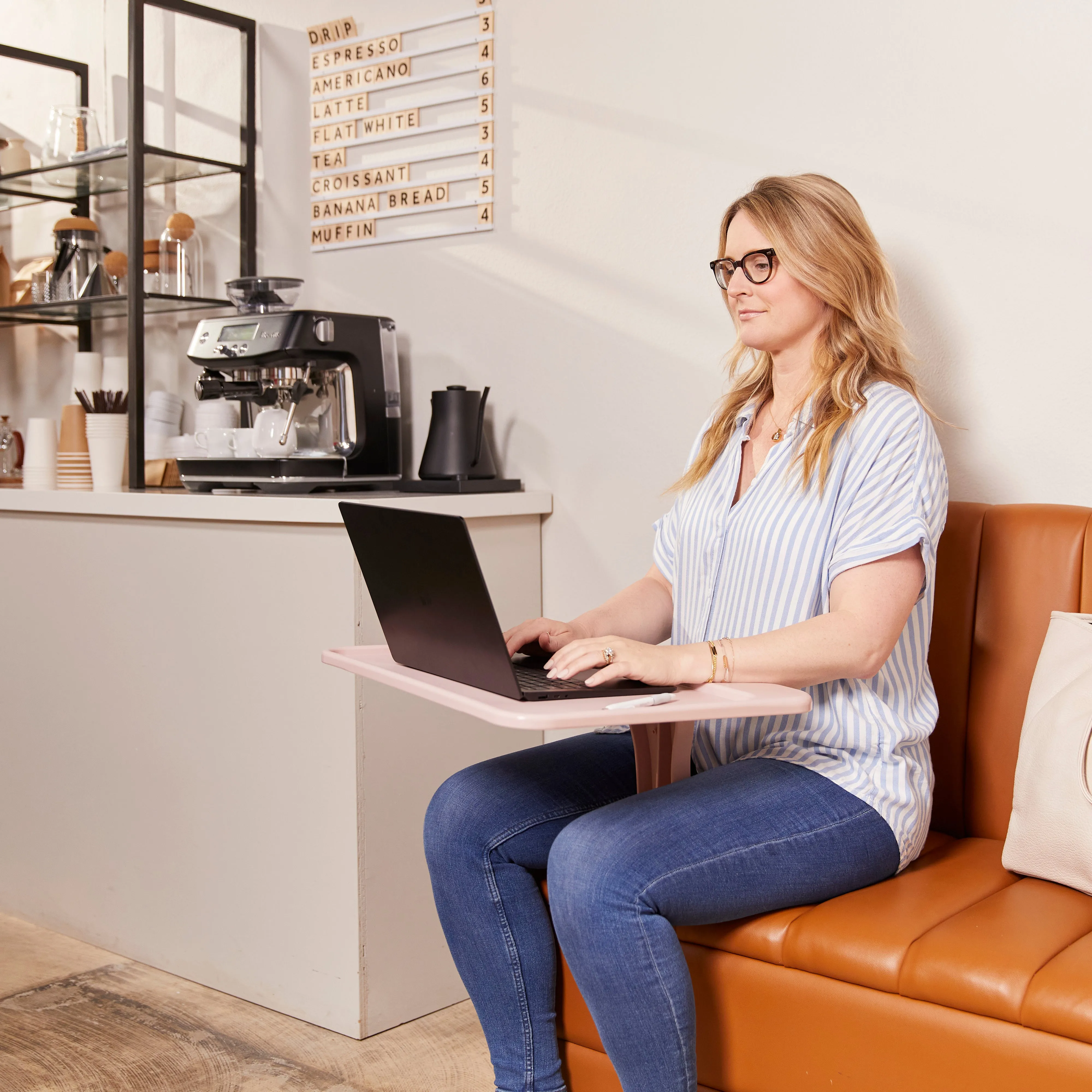 The Surf Folding Portable Lap Desk, Large, Flexible Seating