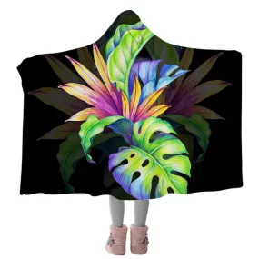 Trop Love Cozy Hooded Blanket