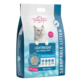 Trouble & Trix Light Weight with Baking Soda Clumping Cat Litter