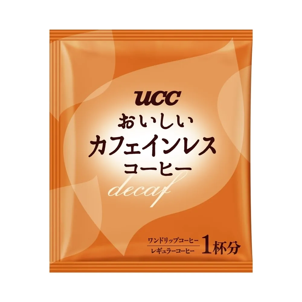 UCC Drip Coffee Delicious Decaf Single Serve - 8 Bags - Non-Caffeine Caffeineless