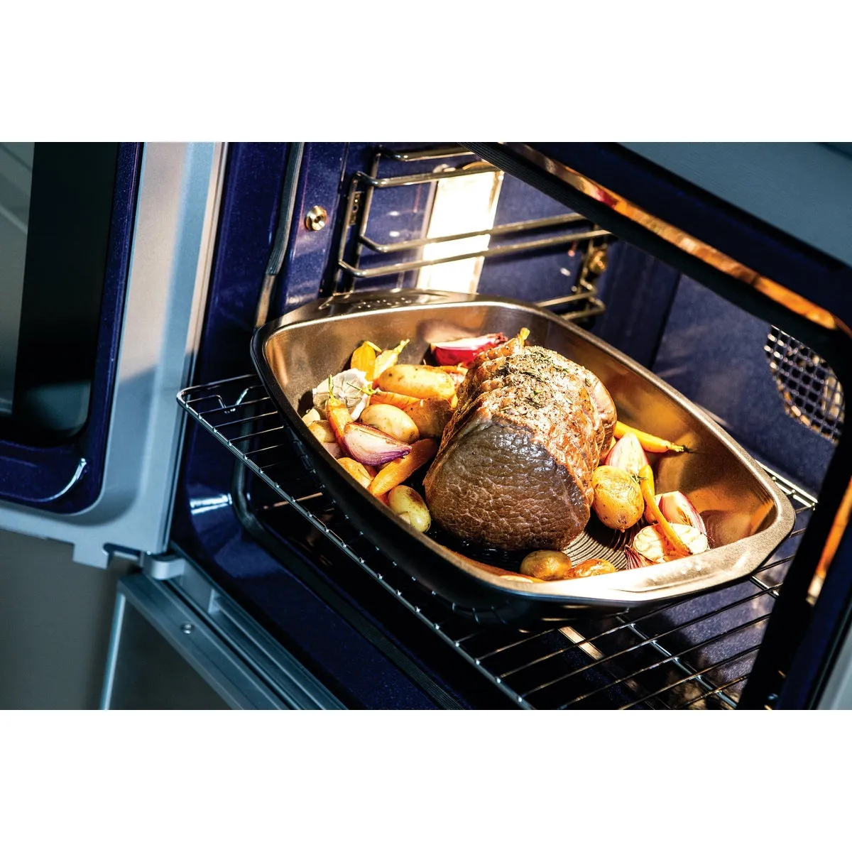 Ultimum Family Roast Oven Tray, Baking Tray & Roaster Set - 5 Pieces