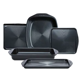 Ultimum Family Roast Oven Tray, Baking Tray & Roaster Set - 5 Pieces