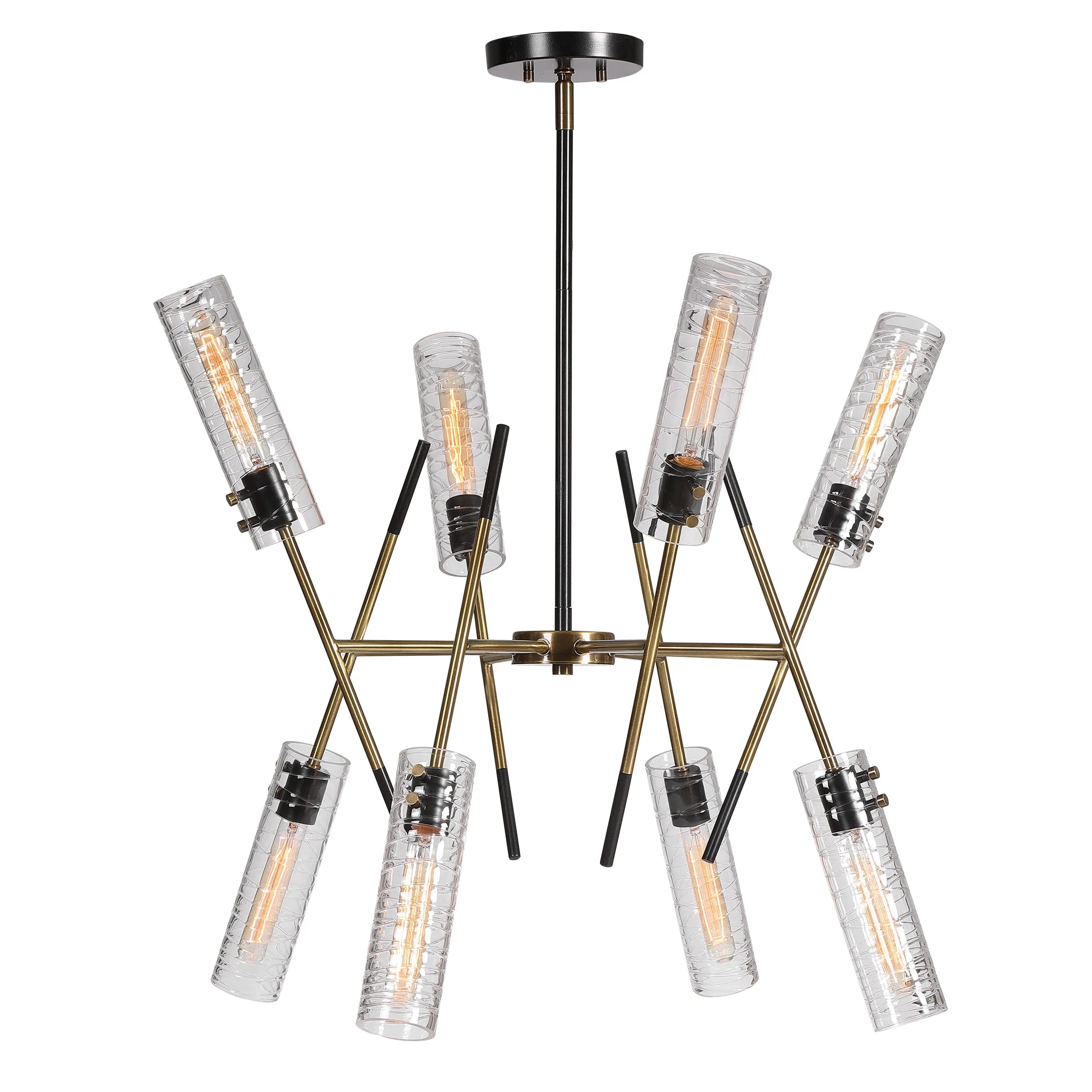 Uttermost Telesto 8 Light Linear Pendant