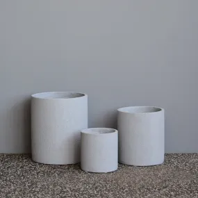 Vail Planter Pots | Light Grey