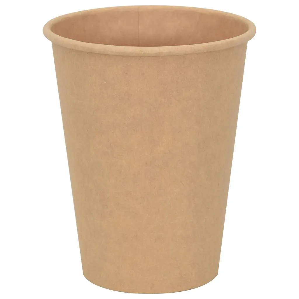 vidaXL Paper Coffee Cups 1000 pcs 12oz 300ml Brown