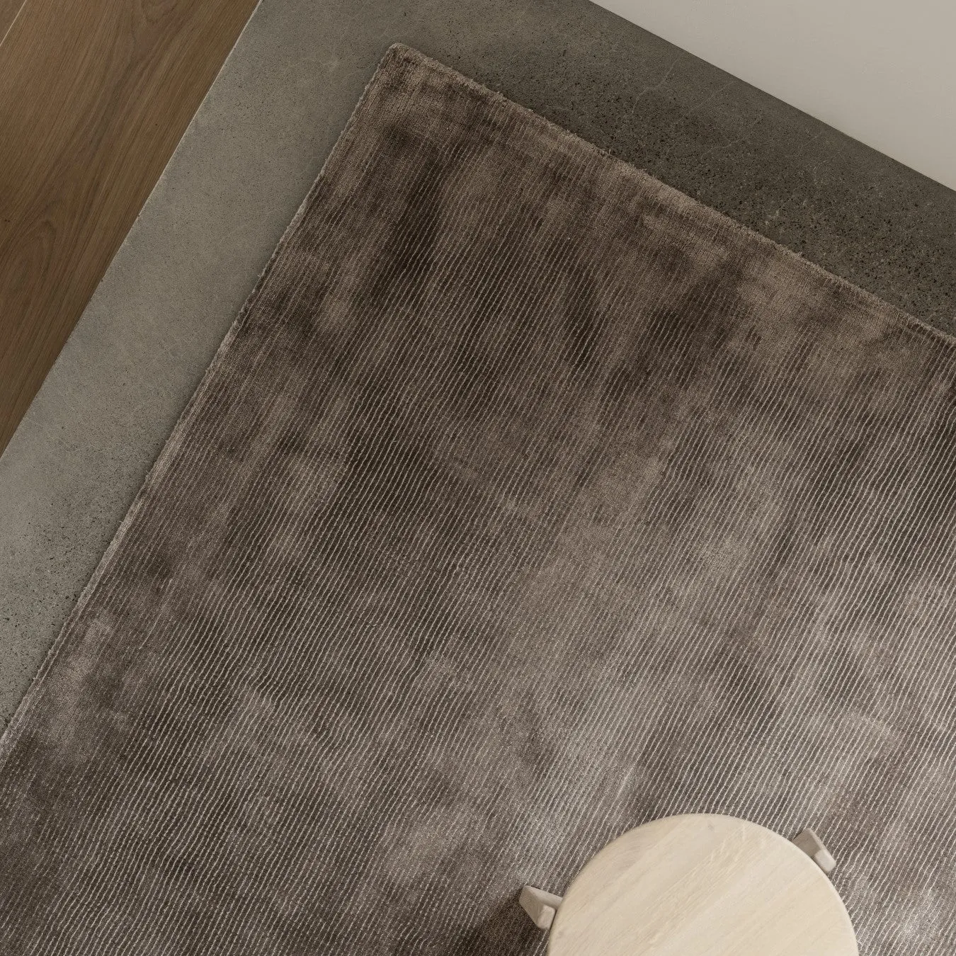 VISCA Viscose Area Rug - Taupe