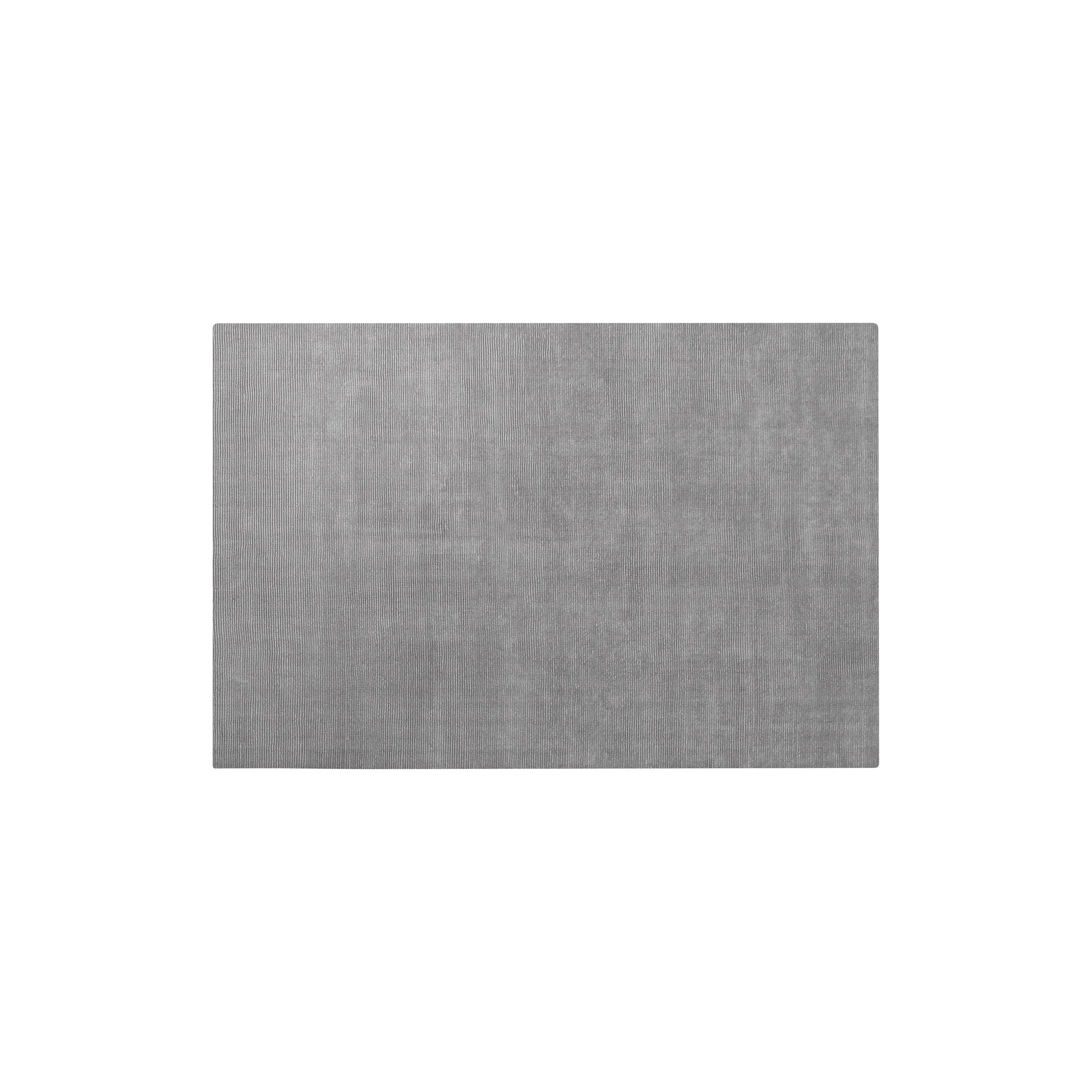 VISCA Viscose Area Rug - Zinc