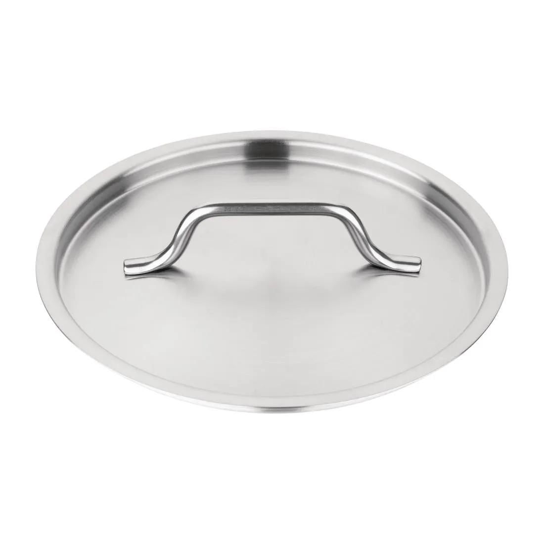 Vogue Stainless Steel Saucepan Lid 18cm - FS665