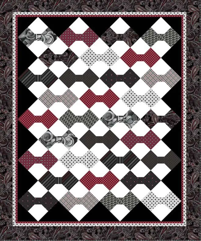 Wall Street Wardrobe Quilt Pattern PC-122w  - Wholesale Product