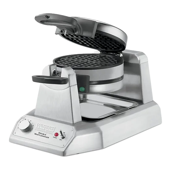 Waring Classic Commercial Double Waffle Maker 60 Waffles per Hour 120V