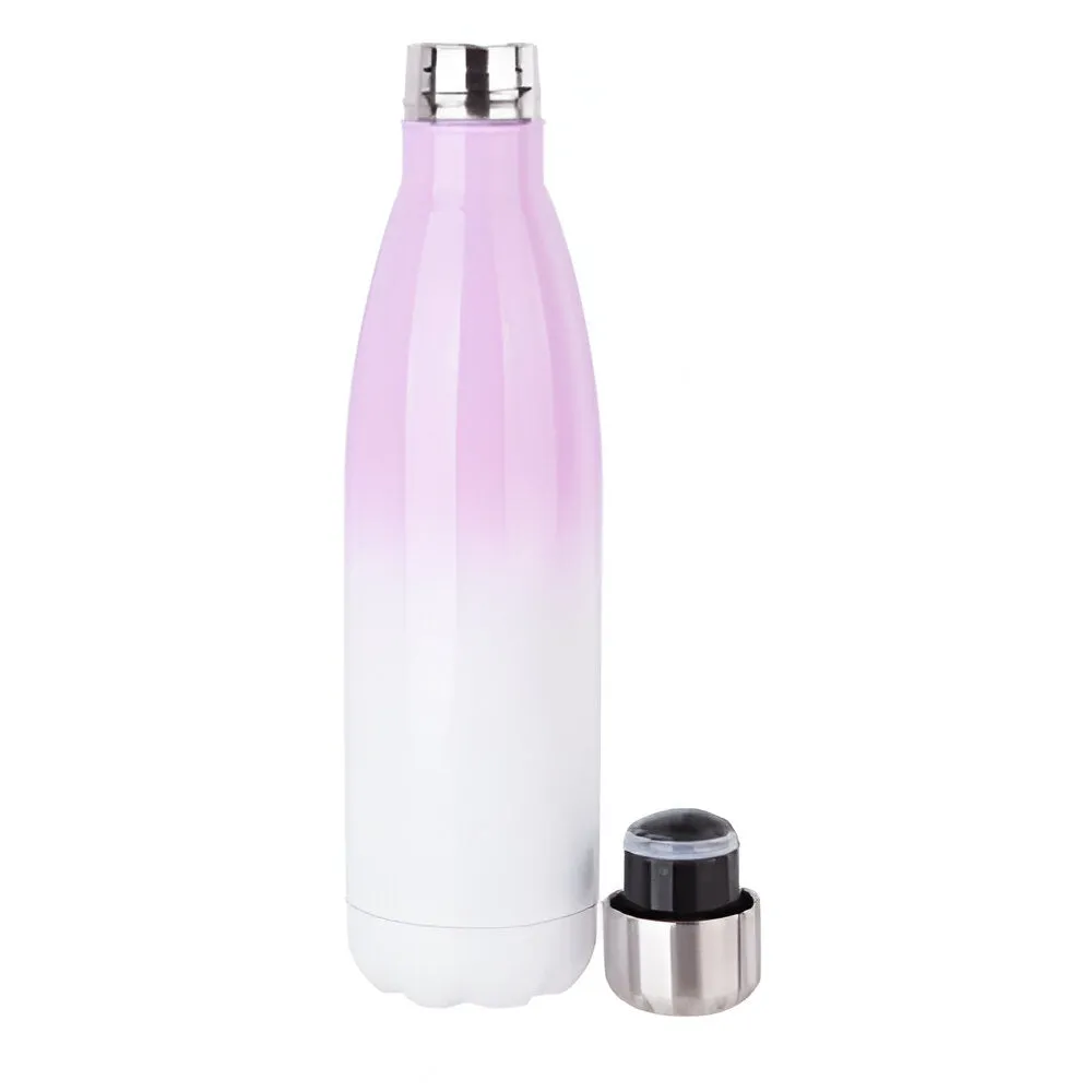 Water Bottles - GRADIENT - Bowling - 500ml - Purple/ White