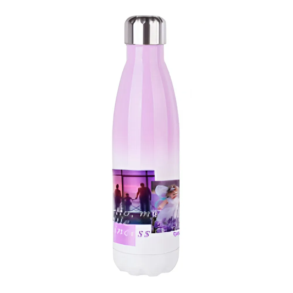 Water Bottles - GRADIENT - Bowling - 500ml - Purple/ White