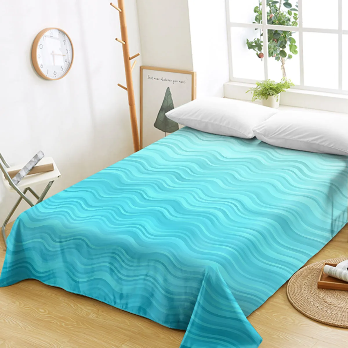 Waves of Blue Sheet Set