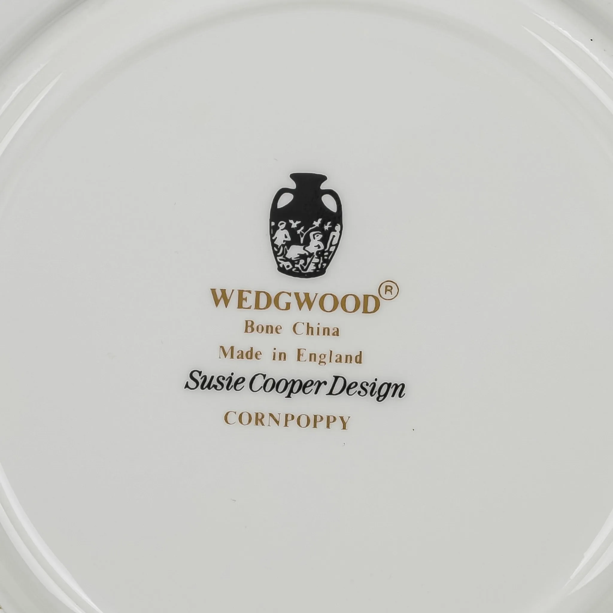 WEDGWOOD Susie Cooper CORNPOPPY Tea & Coffee Set 22pcs