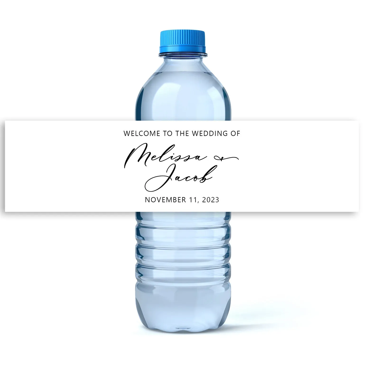 Welcome Wedding Water Bottle Labels