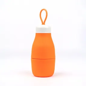 Whippy Collapsible Silicone Bottle 520ml - Burned Out Orange