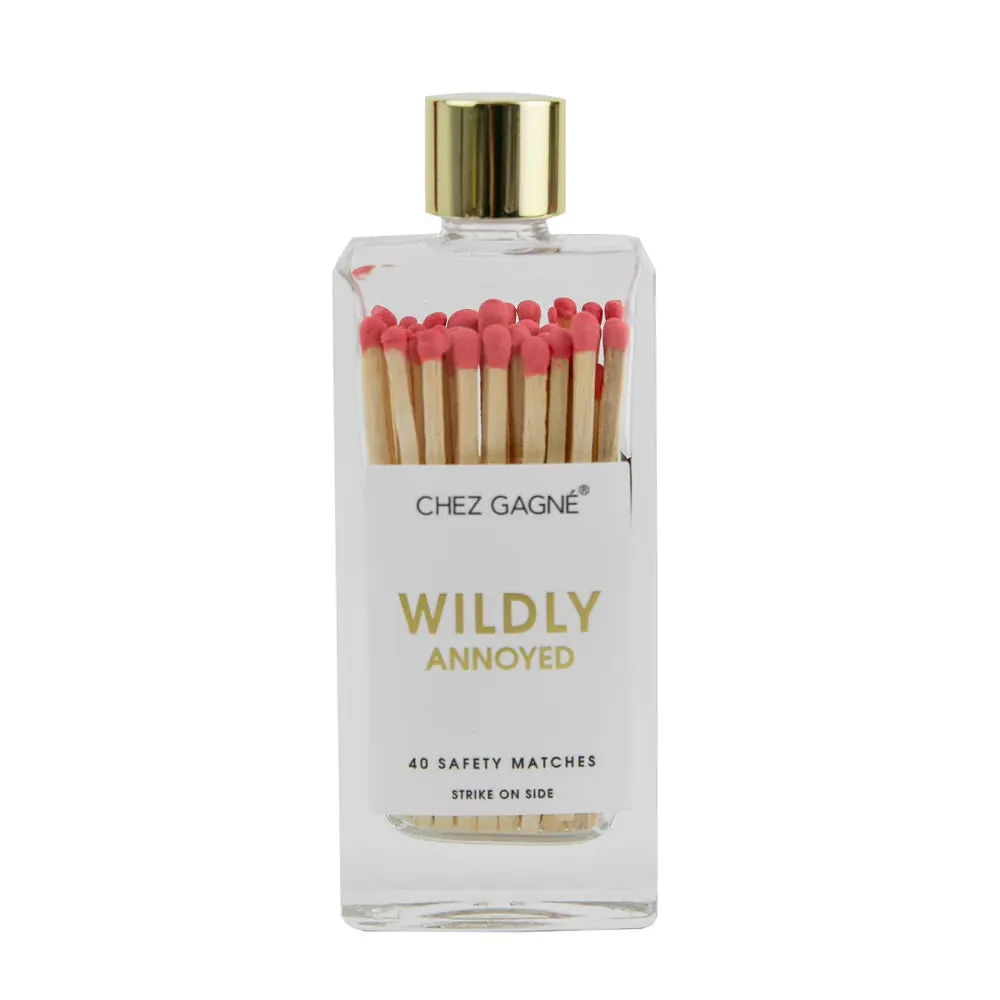 Wildly Annoyed Matches