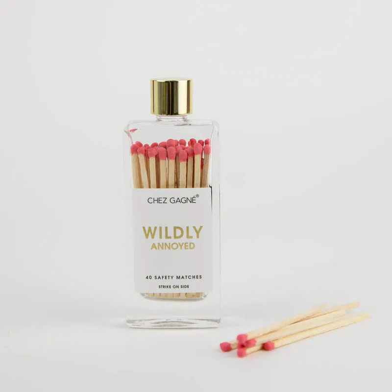 Wildly Annoyed Matches