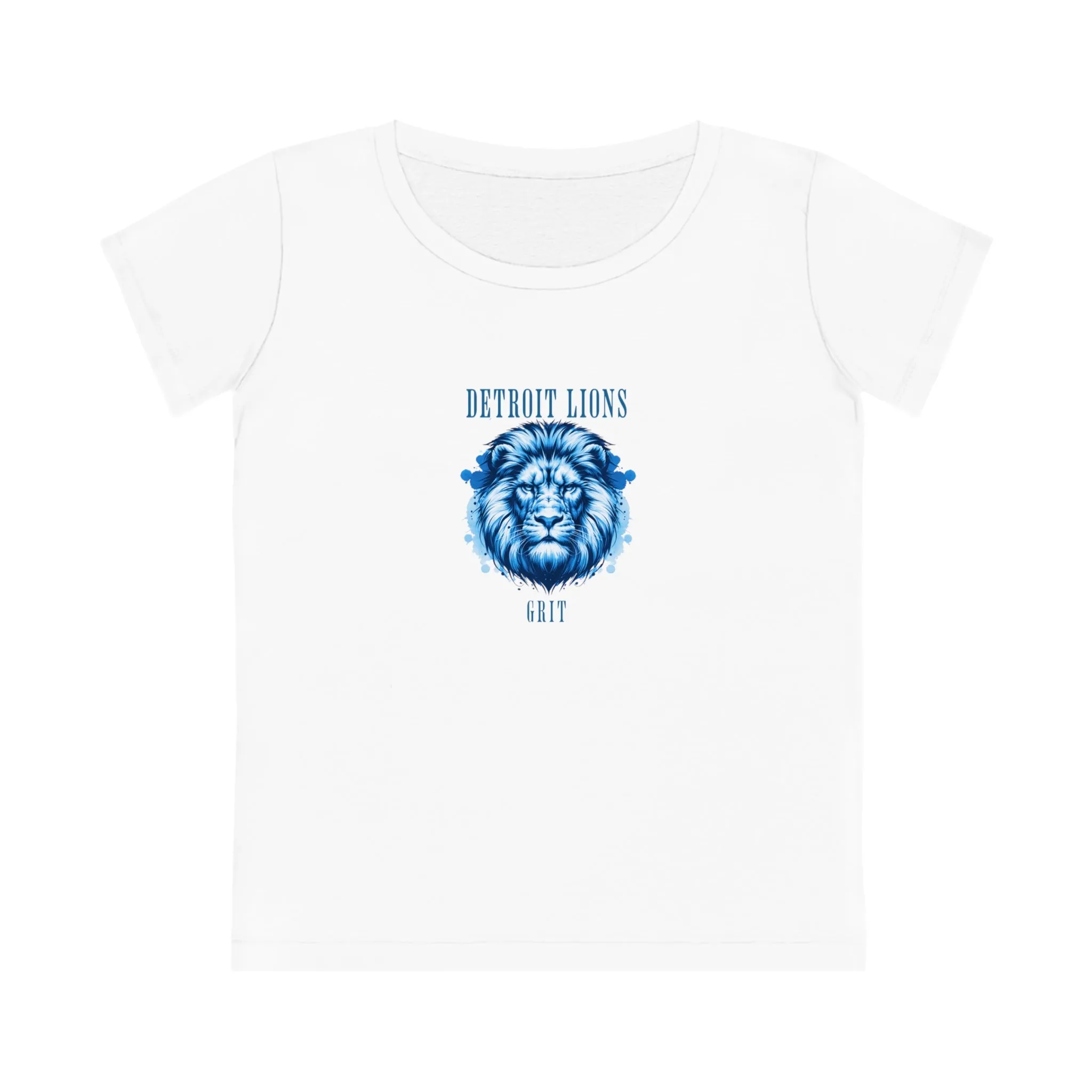 Womens Cut T-Shirt for Detroit Lions Female Fans - Detroit Lions Grit