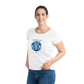 Womens Cut T-Shirt for Detroit Lions Female Fans - Detroit Lions Grit