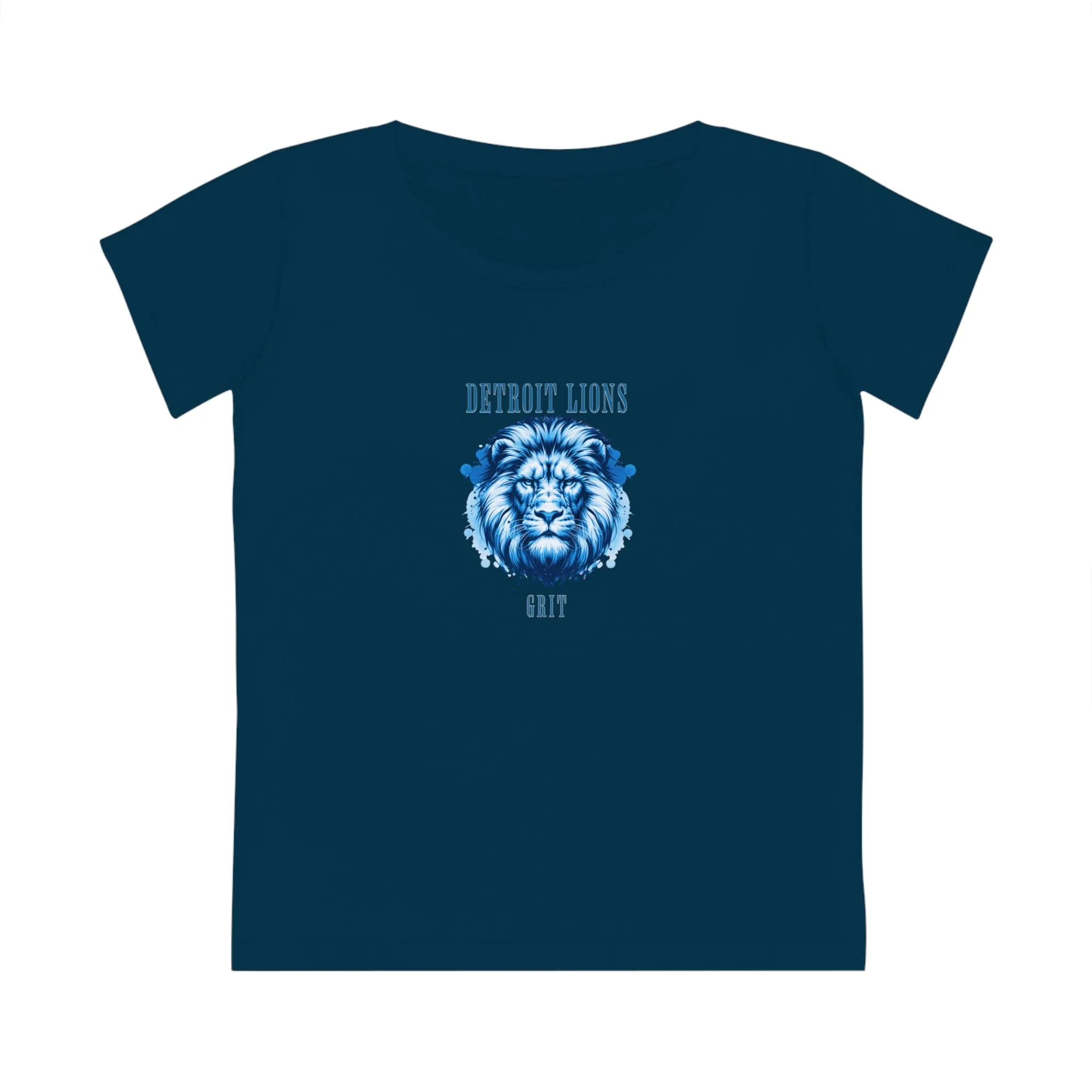 Womens Cut T-Shirt for Detroit Lions Female Fans - Detroit Lions Grit