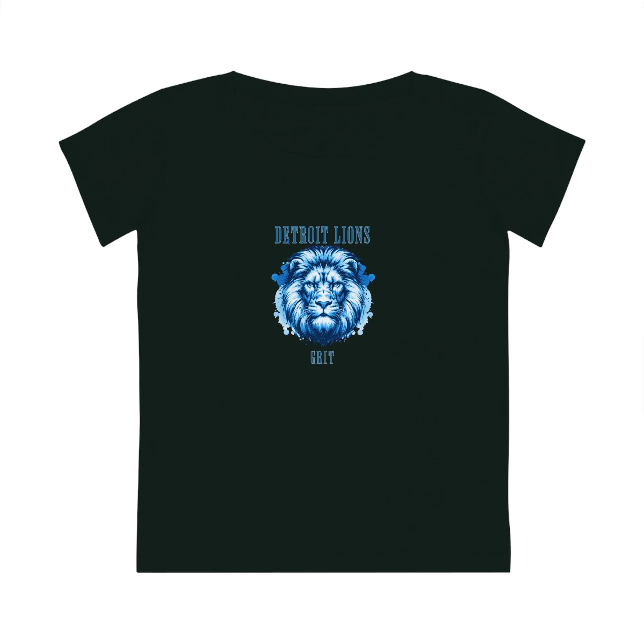 Womens Cut T-Shirt for Detroit Lions Female Fans - Detroit Lions Grit