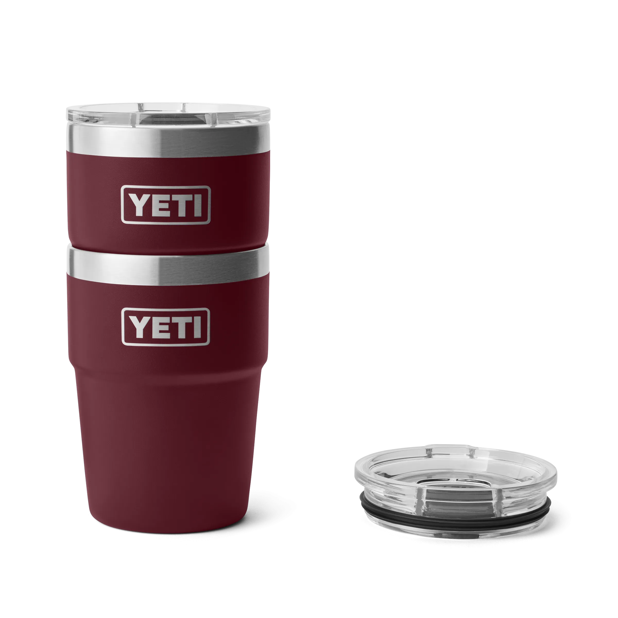 Yeti Rambler 16oz/473ml Stackable Cup - Wild Vine Red