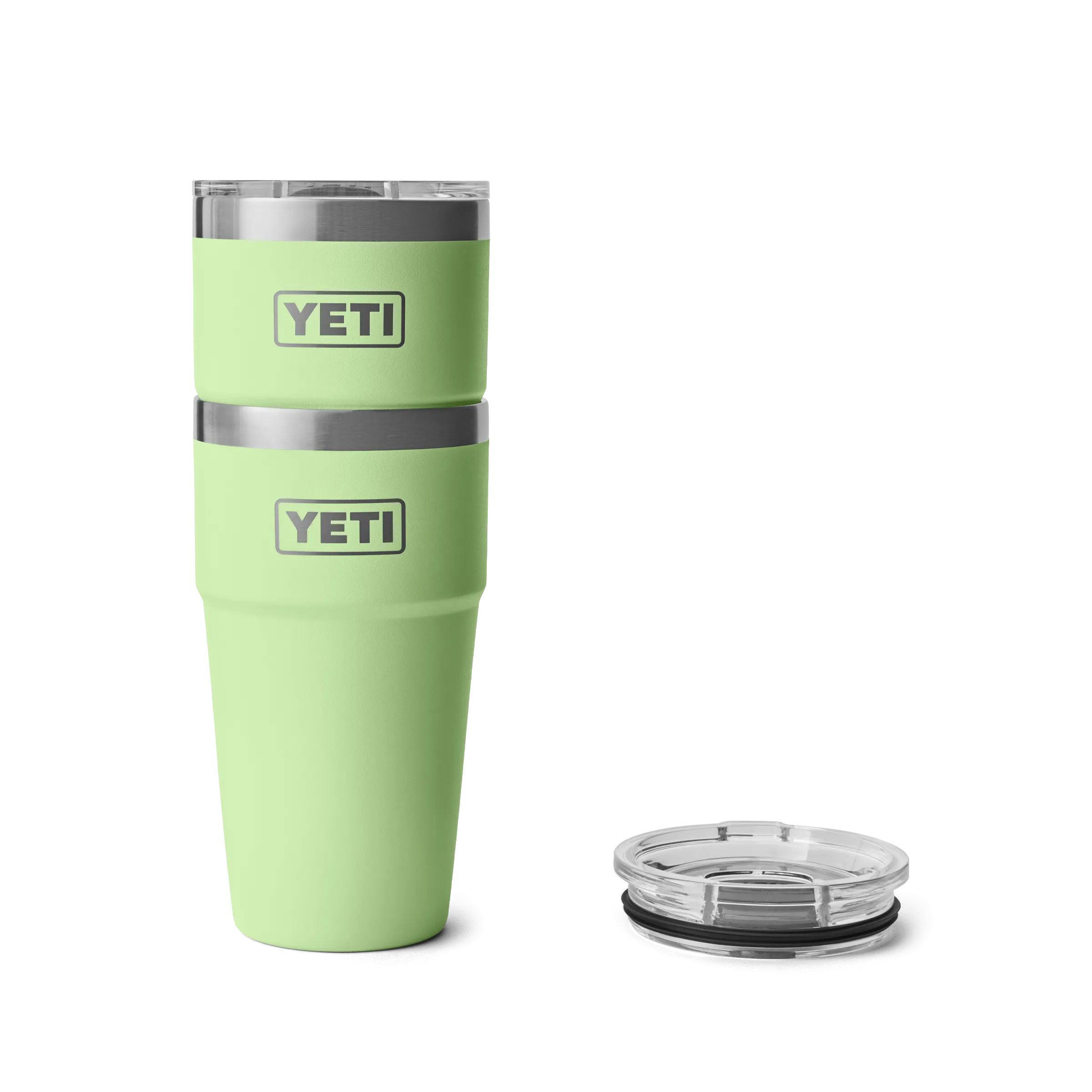 Yeti Rambler 20oz/591ml Stackable Cup with Magslider Lid - Key Lime