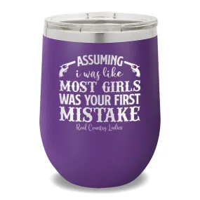 Your First Mistake 12oz Stemless Wine Cup